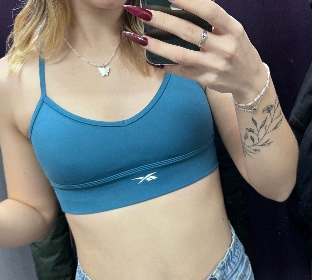 Reebok Топ спортивный WOR TRI BACK BRA- PAD