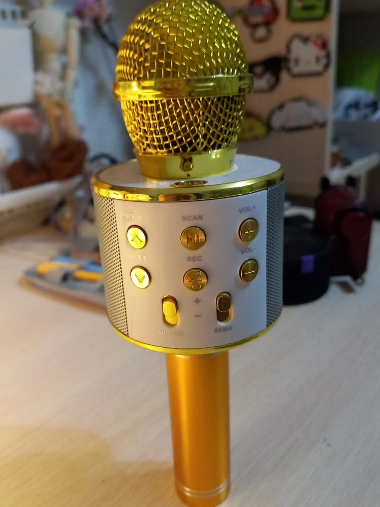 Микрофон крутой!!