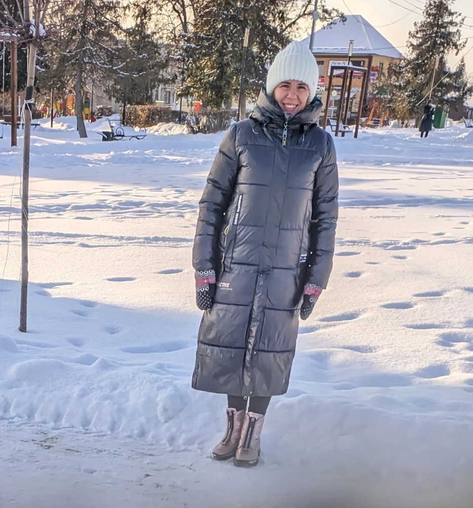 Хорошая куртка в - 25 не замёрзла.