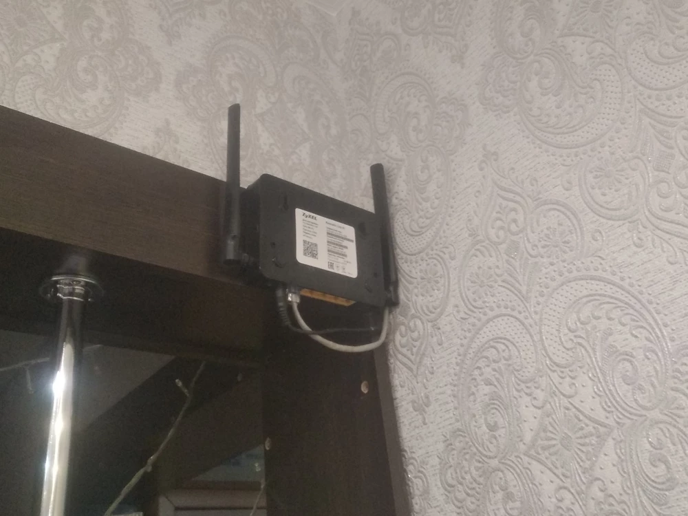 Кабель пришел целый 10 м. Перенес wi-fi роутер в центр квартиры.