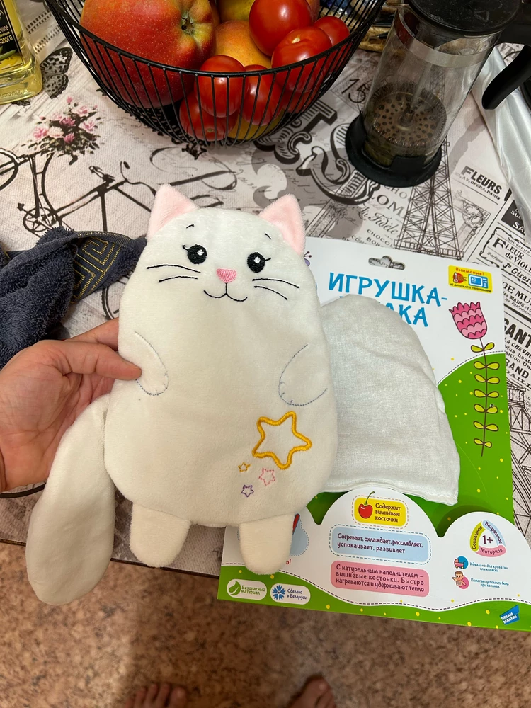 Милейший котик! Тепло хорошо держит