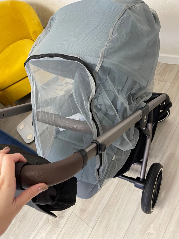 На коляску cybex balios s lux подошла идеально,даже в цвет коляски,а думала будет просто светлая)