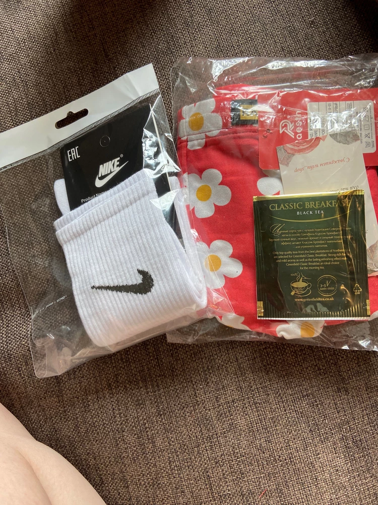 Отличные трусы, приятная ткань, в подарок подарили носочки и чай ❤️