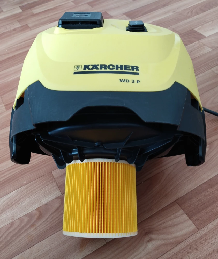 На Karcher WD3P подошёл идеально