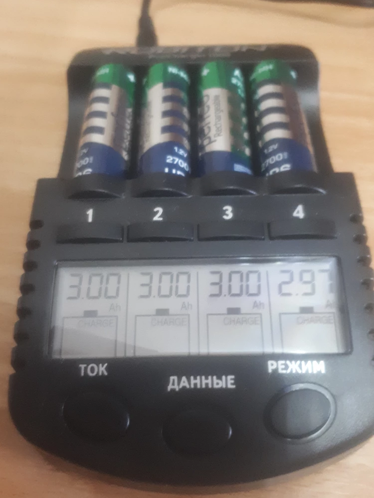 Батарейки отличные,  после восстановления зарядки показали объем 3000 mAh. Покупкой полностью доволен.