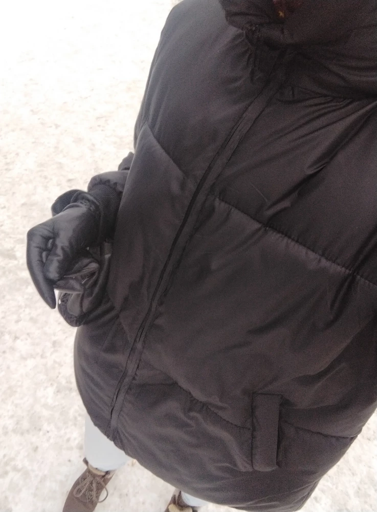 Чудесная курточка,лёгкая,мягкая,и достаточно теплая для сибирского марта