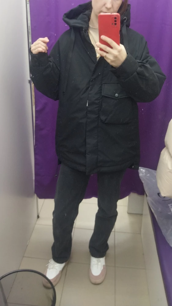 Удобная. Мой рост 173,взяла 44размер.Я довольна, муж оценил👍👍👍