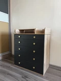 Отзыв Комод Incanto Oskar 800/5 дуб/графит #18967