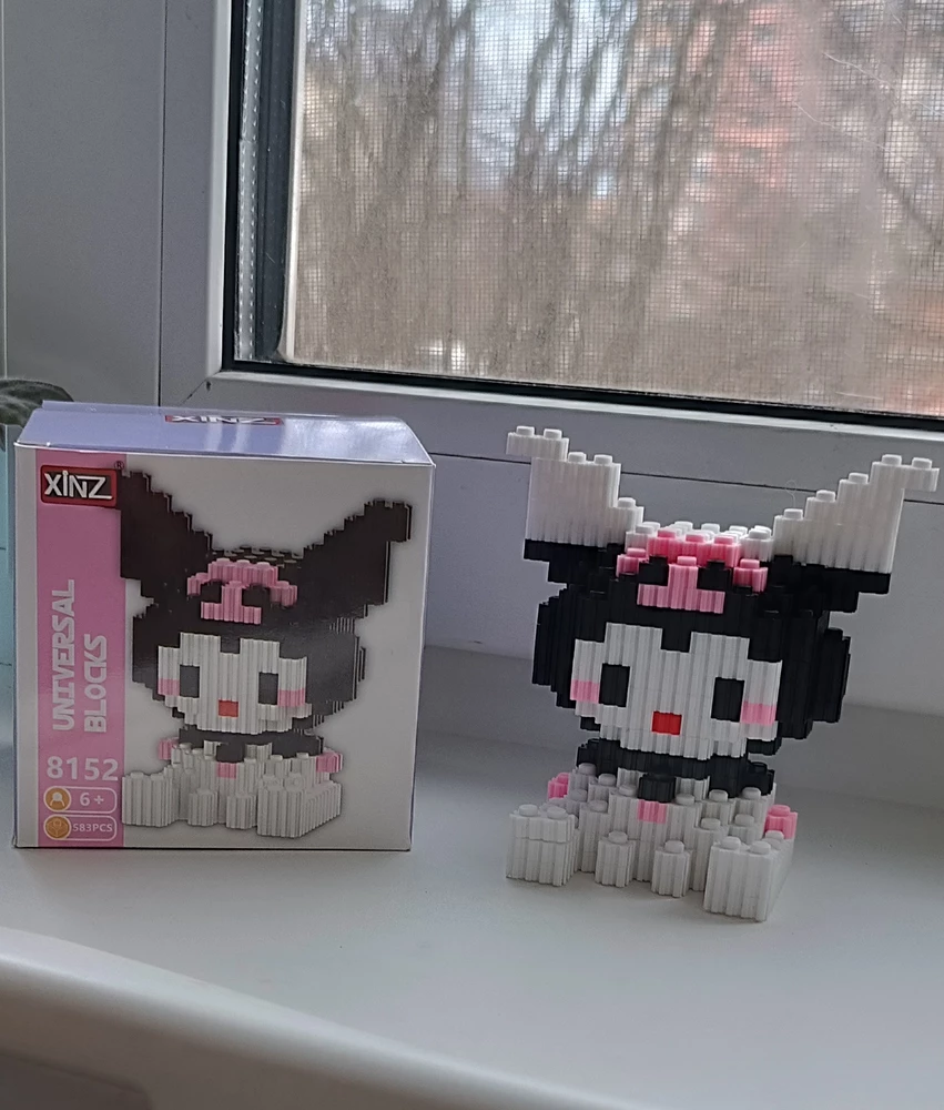 не хватило деталей, именно чёрного цвета, заменили на белый.