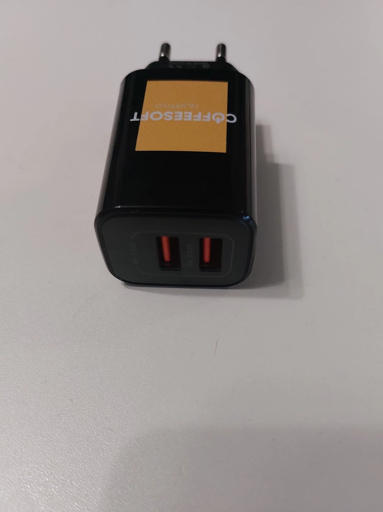 Благодарю
 Хорошая зарядка, быстро заряжает, удобно что два USB.