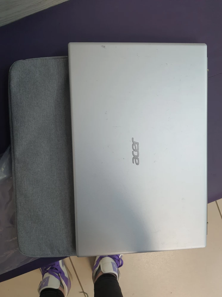 На ноутбук габаритами 37х25 (acer aspire 3) совсем не подошел