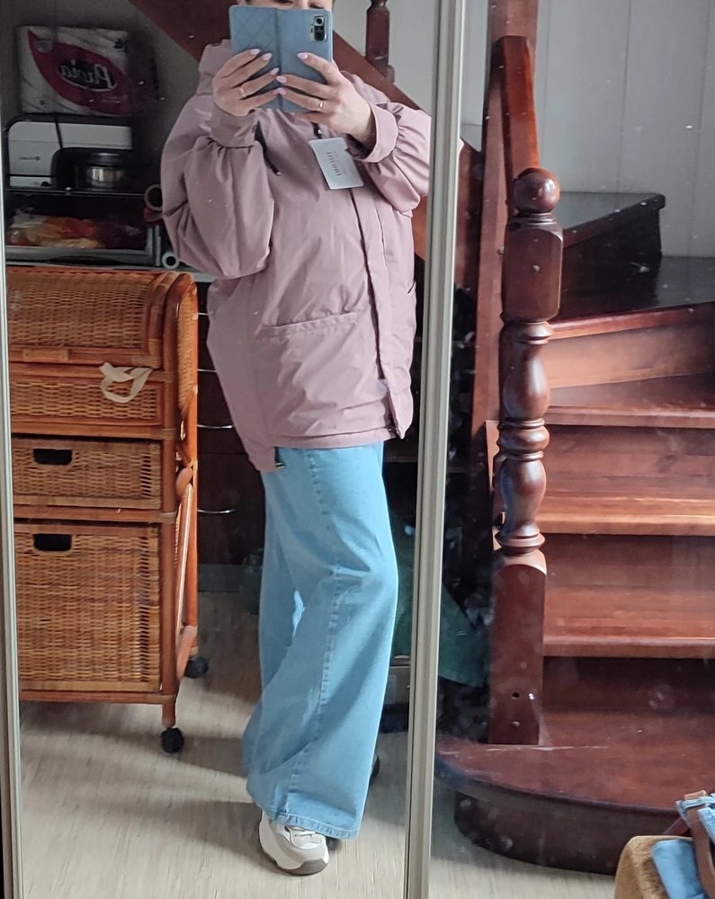 Куртка класс!!! Очень довольна!