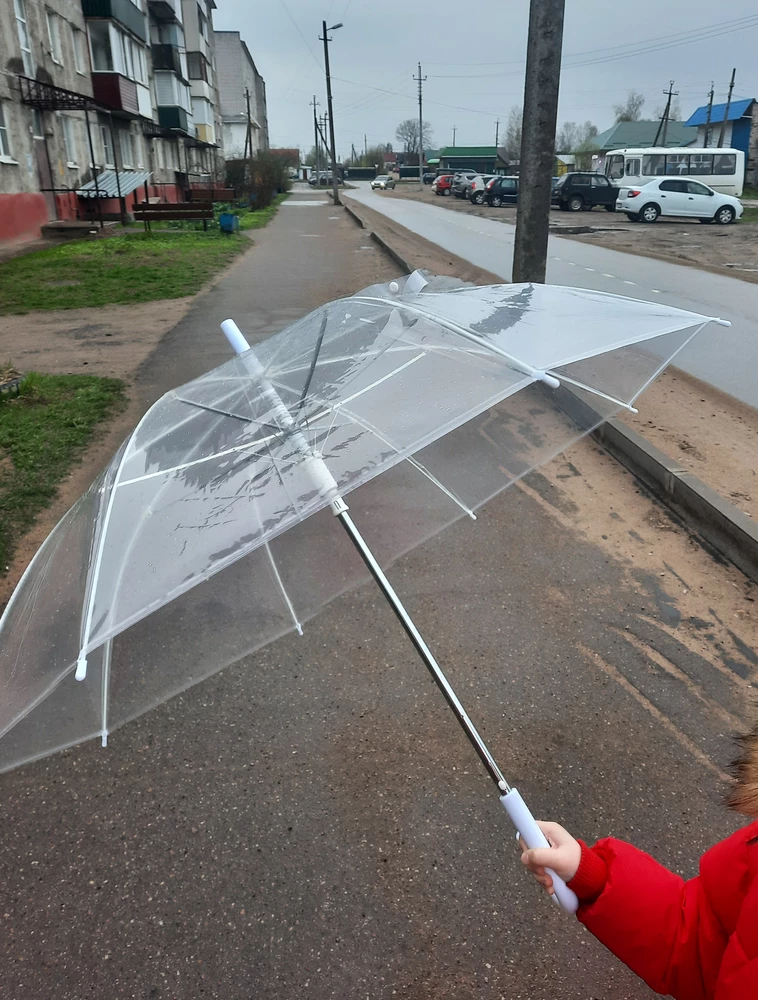Зонтик прекрасный🤗думала будет меньше, а он большой и это здорово❤️