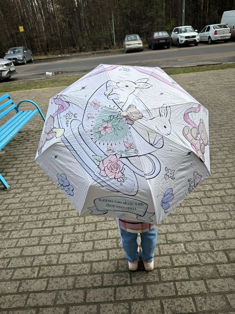 Отличный , компактный зонтик для ребенка ! Брали на возраст 7 лет , рекомендую!