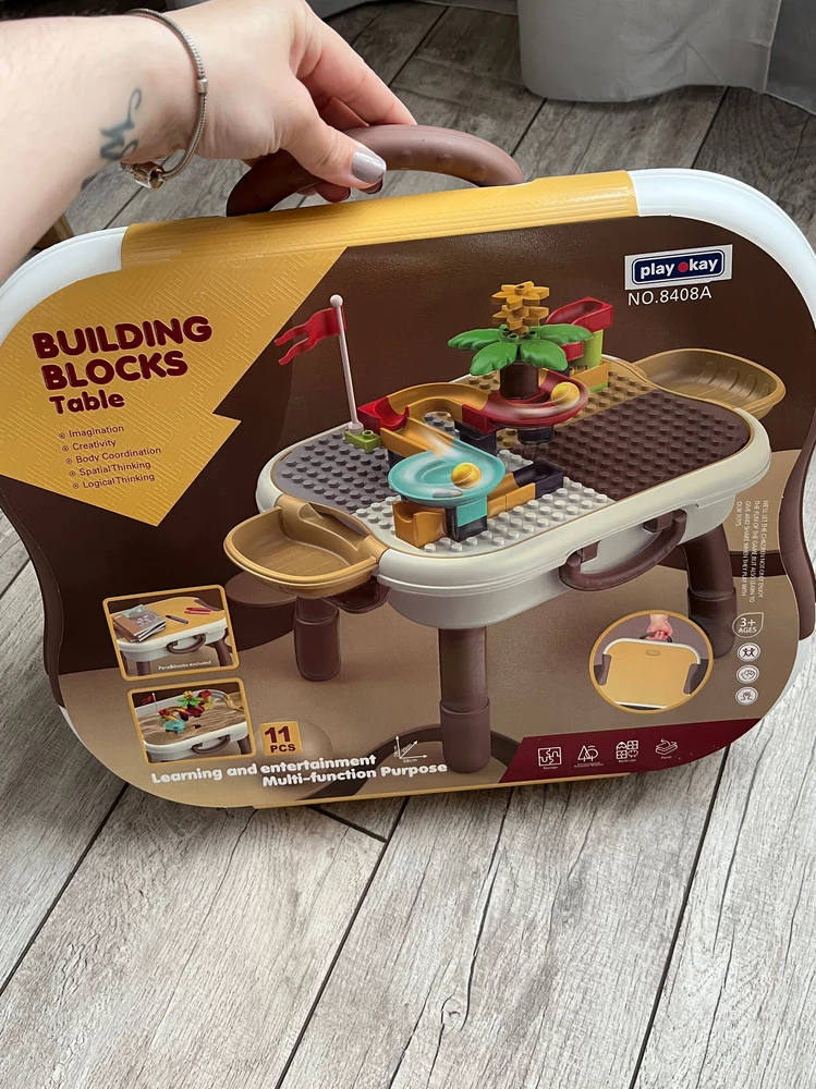 Столик 🔥🔥🔥 Дети увлеклись надолго👍🏻 Все пришло целое👍🏻 К покупке однозначно рекомендую👍🏻