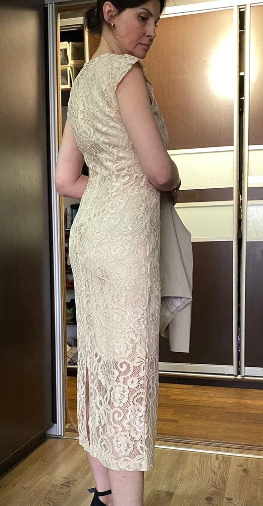 Идеальное платье! На меня сшили! Цвет, подкладка-все супер!!!