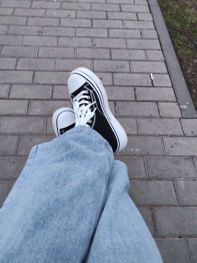 Они просто супер, я влюбилась в эти кеды