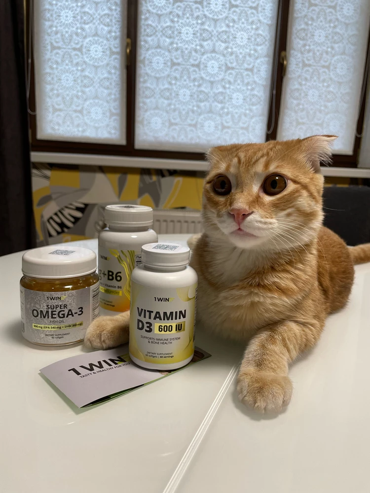 Добрый день)
Пью витамины второй день, надеюсь результат будет таким же крутым, как внешний вид баночек и упаковка 🤩