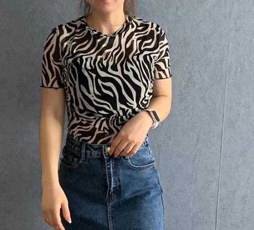 Топ отличный! Размер подошел, покупкой довольна 👍