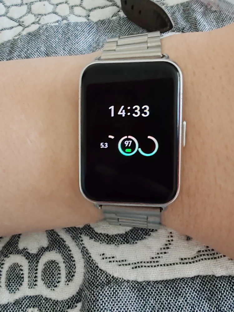 Спасибо, все отлично. Huawei watch fit 2 elegant , село отлично!