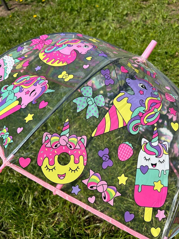 Яркий и качественный зонт, дочка из рук не выпускает, очень понравился, рекомендую