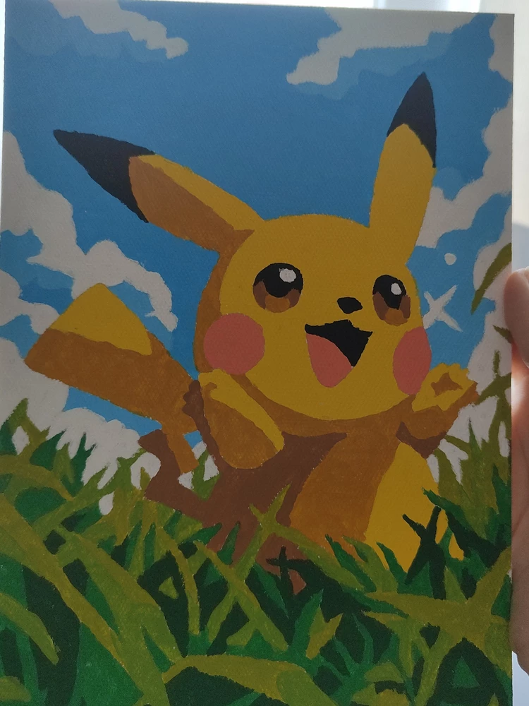 Картина супер,  покупаю от этого производителя уже 5 раз, одну картину я покупала в конце марта краски до сих пор нормальные, так что можете не переживать на счет засохности красок)