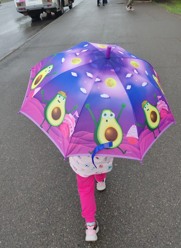 Очень крепкий, качественный, красивый зонтик. ☂️  Спасибо. Рекомендую.