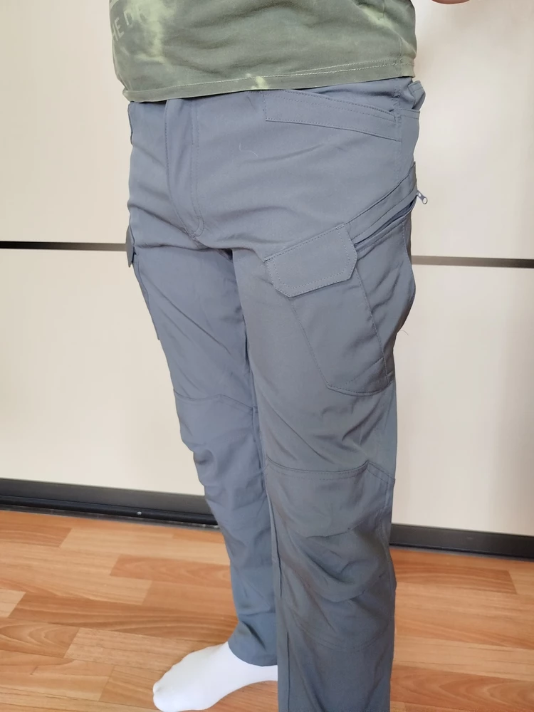 Брюки хорошие, мужу понравились. Размер в размер