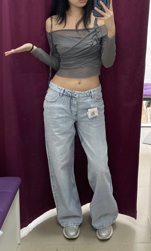джинсы супер, на рост 168 длина идеальная