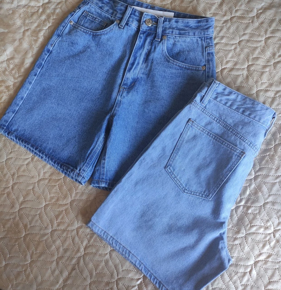 Потрясные джинсовые бермуды, качественная джинса!!!
Для лета прям крутые, можно подворачиват и создавать разные образы🔥
Размер совпадает с размерной сеткой
Планировала взять одни, в итоге оба цвета забрала😉)))