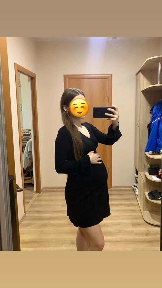 За такую цену это просто находка 👍🏻 
На беременный животик подошло (39 недель) 
Рост 160 , размер М