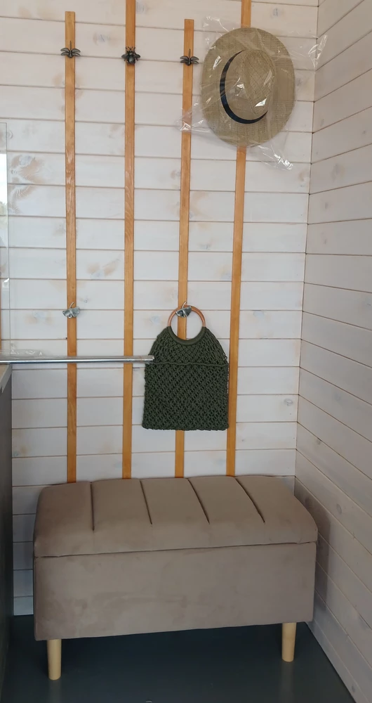 Шикарный в исполнении пуфик. Брали в летний домик.  РЕКОМЕНДУЮ!!!