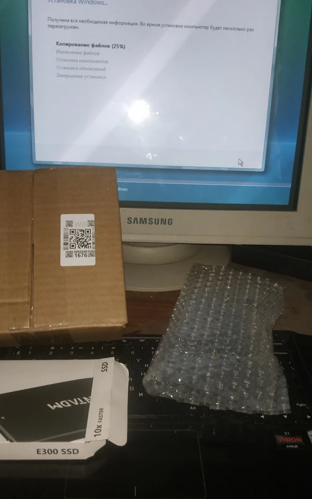 Здравствуйте .все понравилось все работает и определяется. Виндовс моментально устанавливается. Все хорошо надёжно запакована спасибо вам большое . Недорогой SDD за такой обьем . Я всем доволен. Спасибо продавцу что хорошо упаковал продавцу респект👍👍👍👍👍👍👍