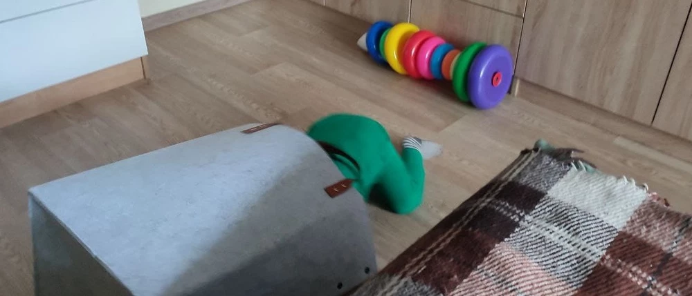 Корзина понравилась и снаружи  и изнутри. Главный пользователь оценил🤣