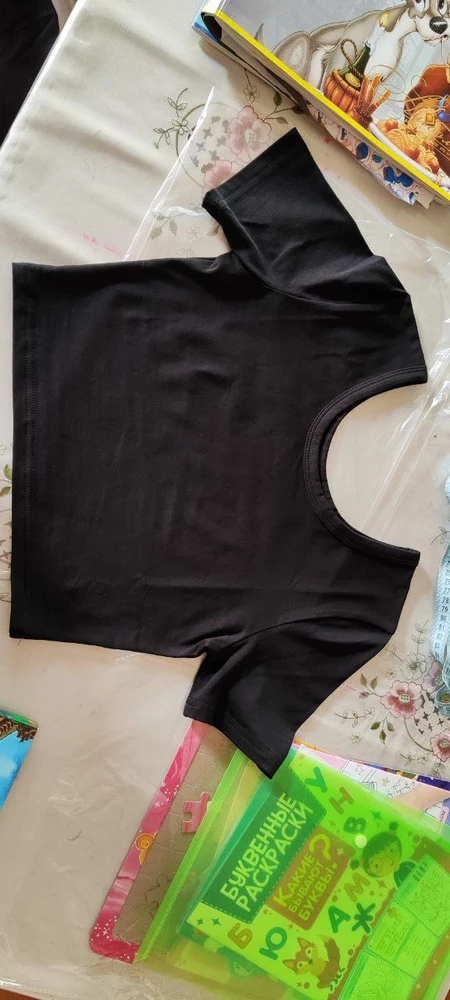 Топ мне очень понравился. Качество для лета прекрасное, и модель сама по себе прикольная.