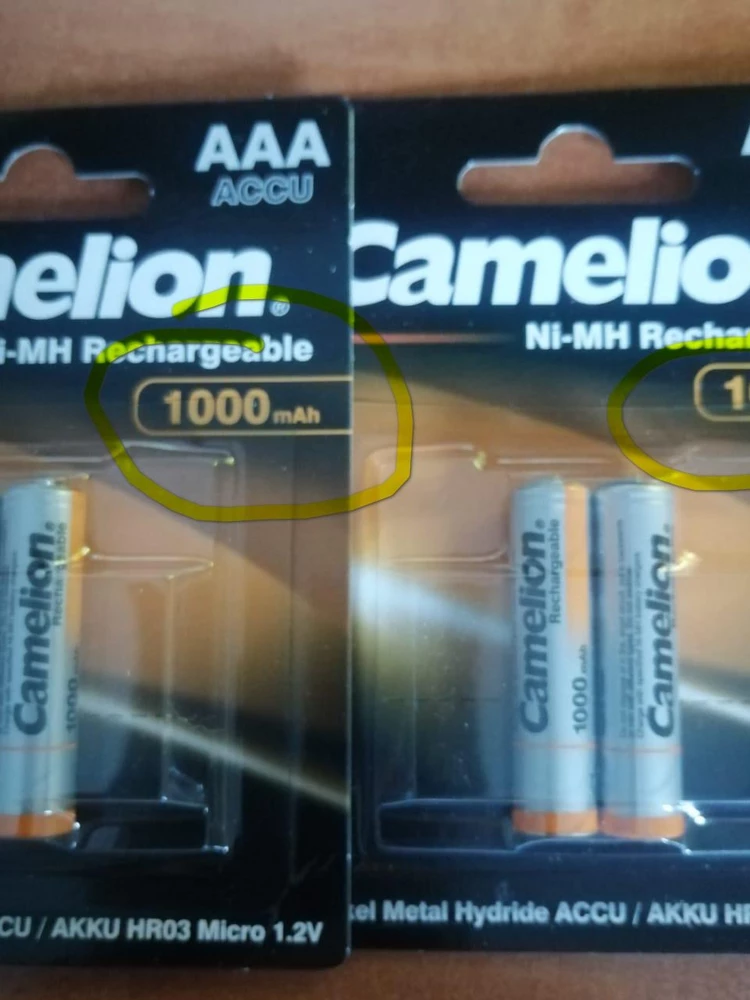 мошенники. Заказал и оплатил 4 аккумулятора на 1100 mah, подсунули на 1000!