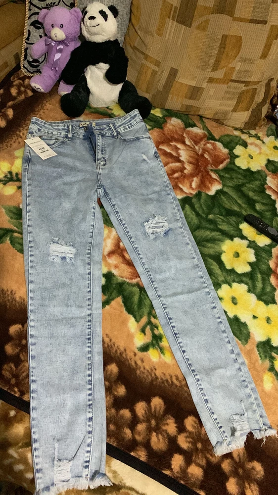 Джинсы просто бомба 💥💥💥однозначно рекомендую.Цвет классный,посадка идеальная,я в них влюбилась🥰Спасибо продавцу🌸